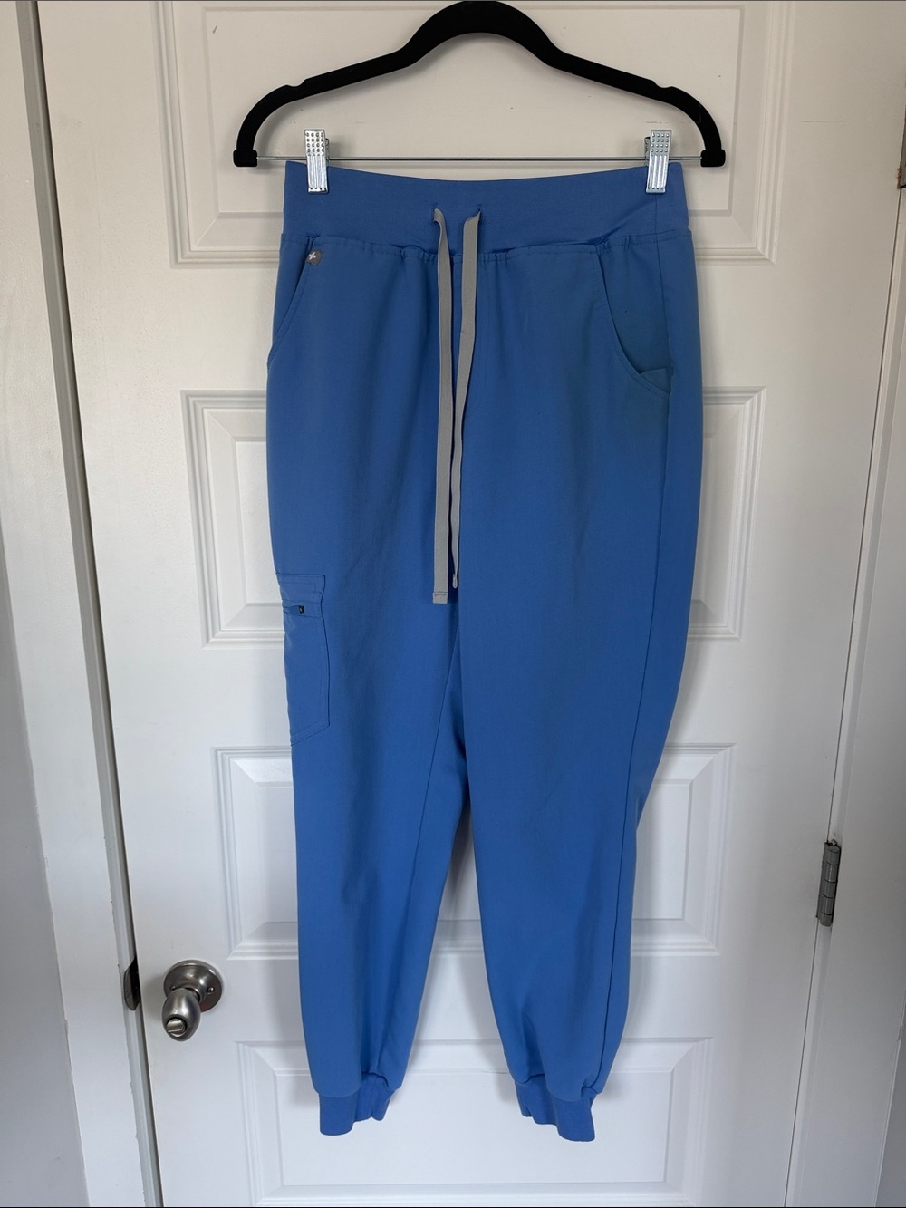 Figs Blue Drawstring Jogger Pants